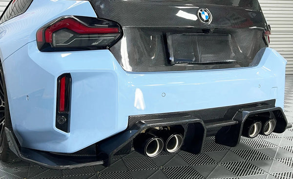 G87 M2 V4 Style Dry Carbon Fiber Diffuser