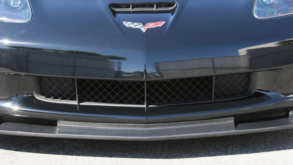 Chevrolet Corvette C6 Z06 Front Air Dam/ Splitter/ Lip Version 2 w/ Bumper Reinforcement 2006-2013 ( Z06 / GS only)