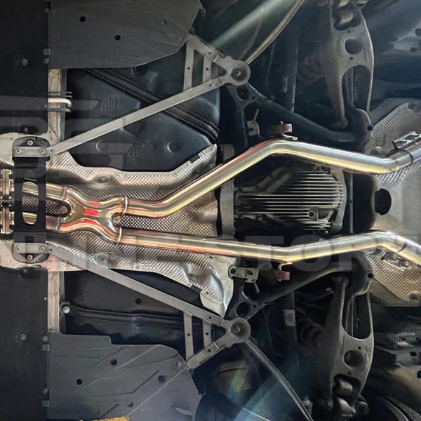 2015-2020 BMW F80 M3 F82 F83 M4 Resonated Mid Pipe Exhaust