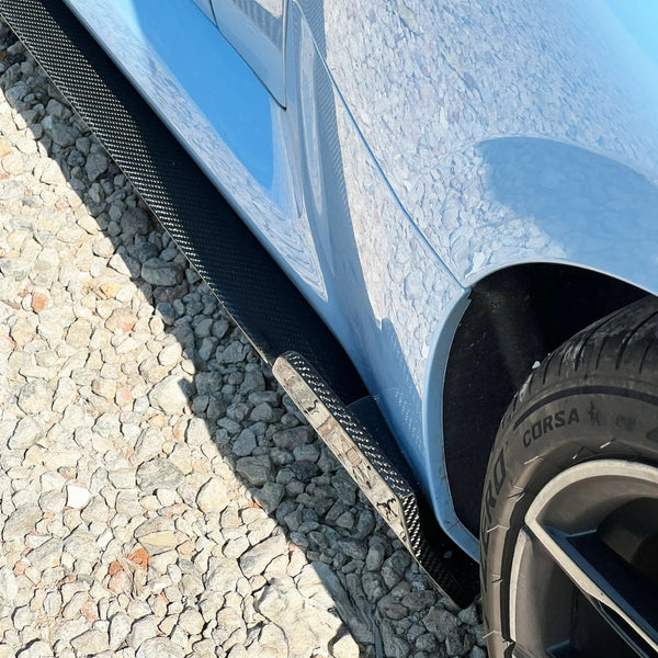 G87 Dry Carbon Fiber AT Style Side Skirts