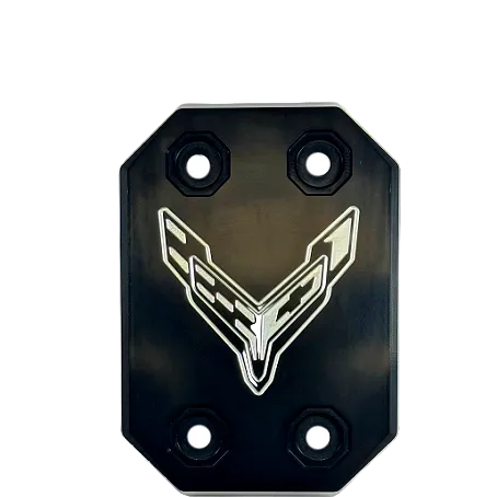 C8 Corvette Etched Access Covers For Coupe