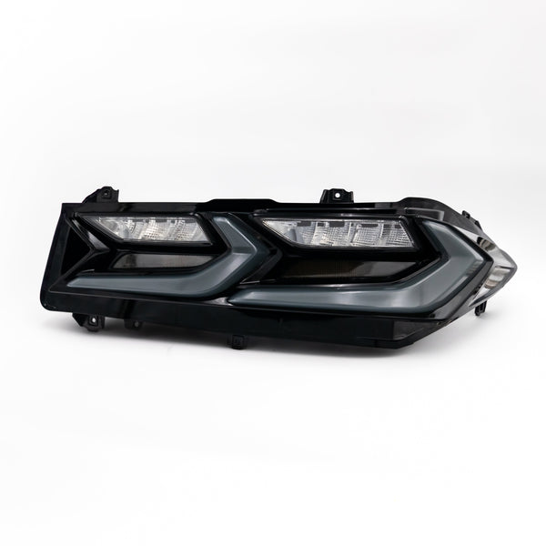 2020-2026 Corvette C8 Euro Smoke Style LED Taillights Amber Sequential Pair