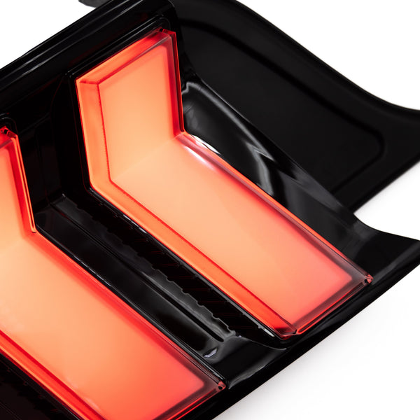 2015-2023 Mustang S550 Euro Taillights S650 Style RGB (Clear/Smoked)