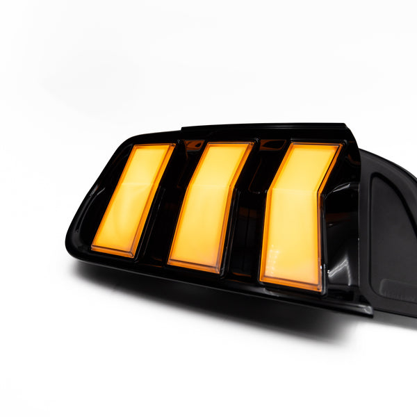 2015-2023 Mustang S550 Euro Tail Lights (Clear/Smoked)