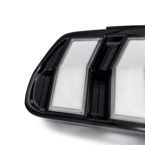 2015-2023 Mustang S550 Euro Taillights S650 Style RGB (Clear/Smoked)