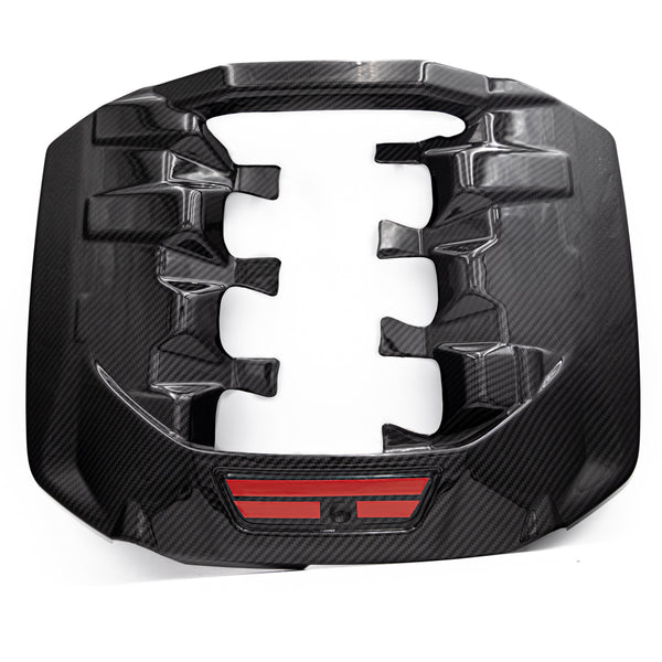 2024-2025 Ford Mustang S650 Carbon Fiber Engine Cover