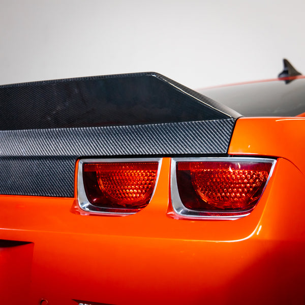 2010-2013 Camaro Carbon Fiber Trunk W/ High Integrated Spoiler