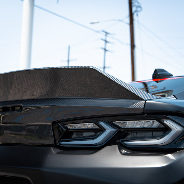 2016-2024 Camaro Type-X Double Sided Carbon Fiber Trunk