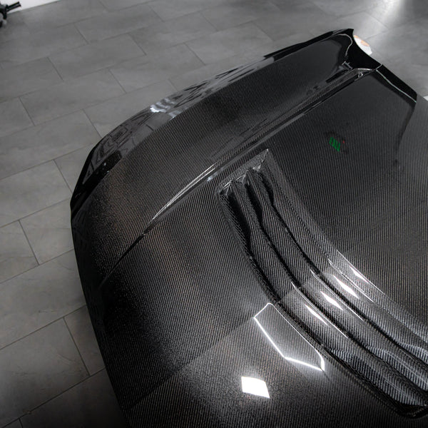 2022-2024 Cadillac CT5-V / Blackwing Type-SV Double Sided Gloss Carbon Fiber Hood