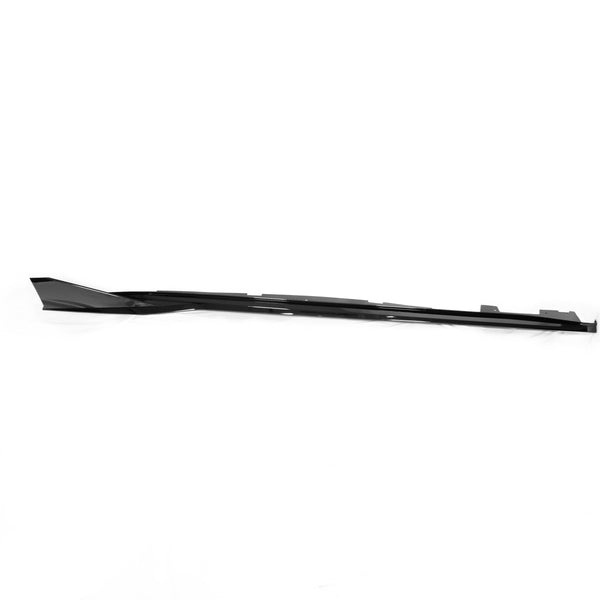 2016-2025 Chevy Camaro Evo Style Gloss Black Side Skirt Rockers SS/RS/LT