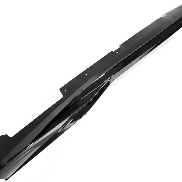 2016-2025 Chevy Camaro Evo Style Gloss Black Side Skirt Rockers SS/RS/LT