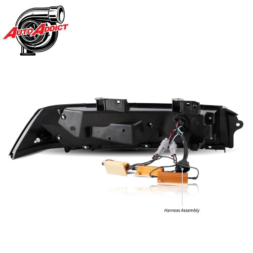 2014-2015 Chevy Camaro Umbra LED Taillights – Gloss Black/Smoke Lens