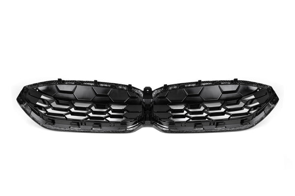 3 Series G20/G21/G28 LCI Diamond Dry Carbon Fiber Grill