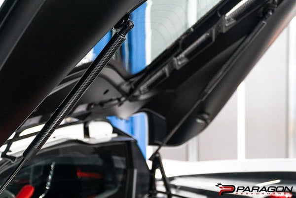 C8 Corvette Carbon Fiber Hood Struts "Black, Blue or Red"