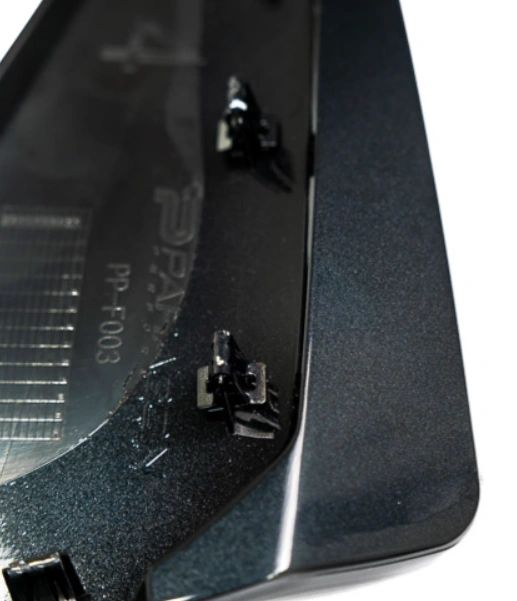 Paragon C8 Corvette Stingray Extended Splash Guards - Carbon Flash