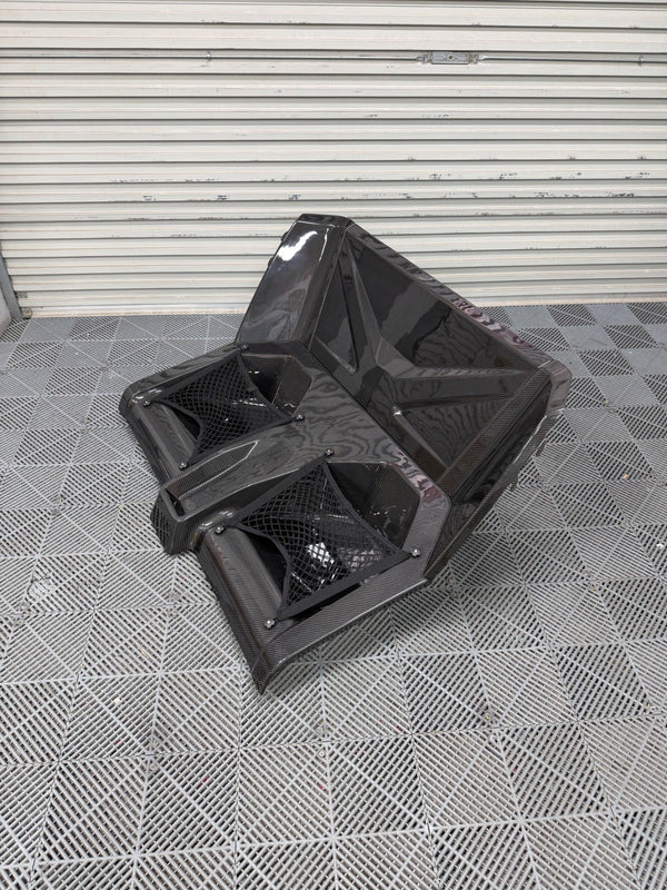 G87 M2 DRY CARBON FIBER REAR SEAT DELETE