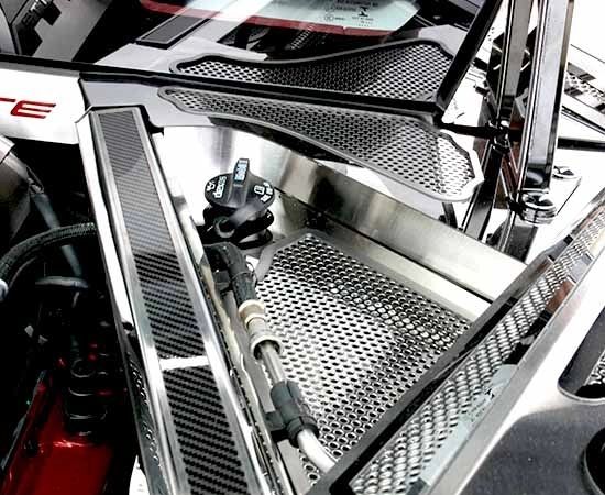 2020+ C8 Corvette Coupe - Rear Cowl Covers | Stainless Steel, Choose Style