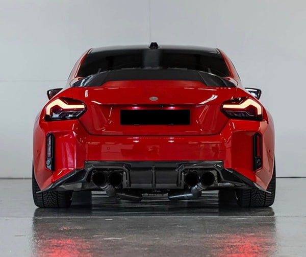 G87 Dry Carbon Fiber V Style High Kick Trunk Spoiler
