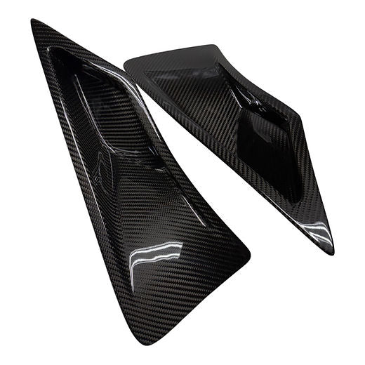 AGM C8 Corvette Fender Vents Visible Carbon Fiber