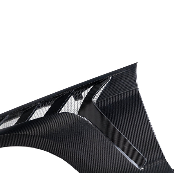 2010-2014 Mustang S197 Type-GTD Gloss Carbon Fiber Fenders