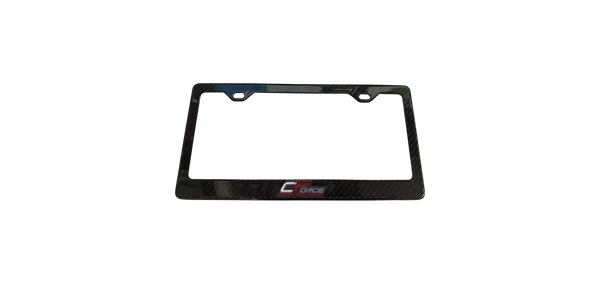 CForce Performance Carbon Fiber License Plate Frame