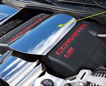 2005-2013 C6/GS/Z06 Corvette - Plenum Cover | Polished Stainless Steel