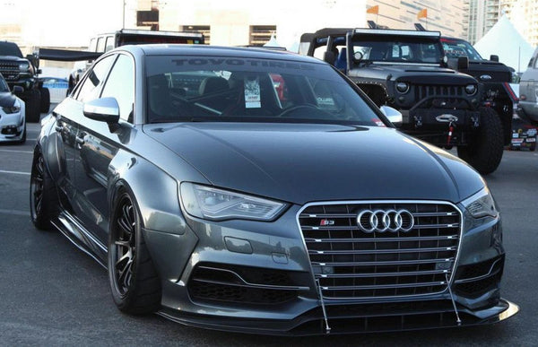 Audi S3 GTC-300 67" Adjustable Wing 2013-2016