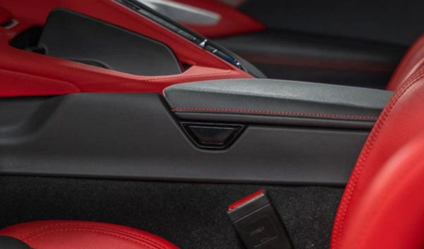 CForce Performance C8 Corvette Carbon Fiber Arm Rest Button