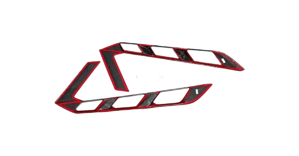 CForce Performance C8 Corvette Carbon Fiber Hatch Vents Overlays