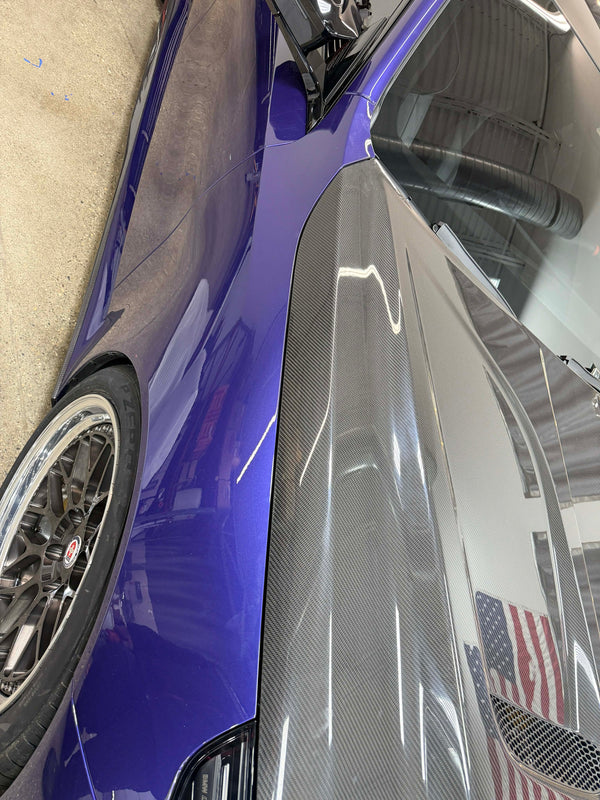 G90/G99 M5 SQ Style Dry Carbon Fiber Vented Hood
