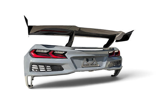 AGM C8 Corvette ZR1.2 High Wing (Visible Carbon/Carbon Flash) Z06/ERay/GS