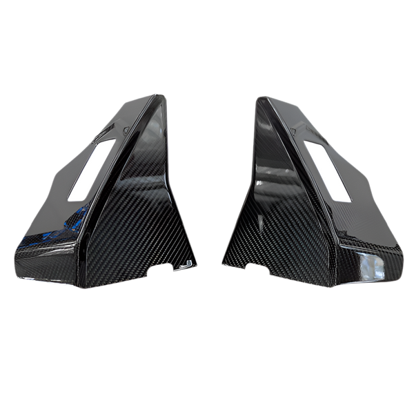 C8 Corvette O6G-Ultra B-Pillar Covers - Carbon Fiber