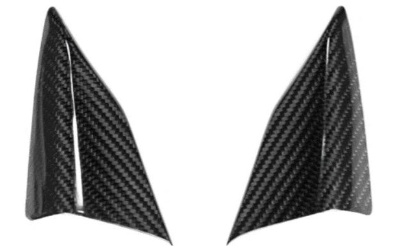 C8 Corvette Carbon Fiber A Pillar Interior Trim Overlay