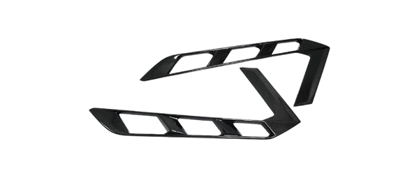 CForce Performance C8 Corvette Carbon Fiber Hatch Vents Overlays