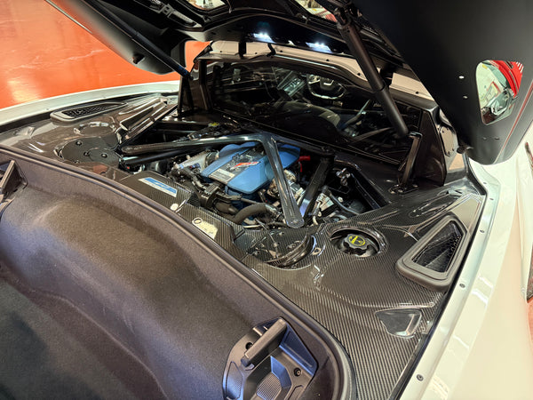 AGM C8 Corvette Carbon Fiber Ultimate Engine Bay Package