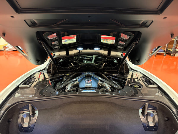 AGM C8 Corvette Carbon Fiber Ultimate Engine Bay Package