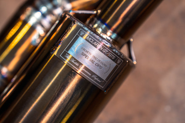 McLaren GT Valved Sport Exhaust System