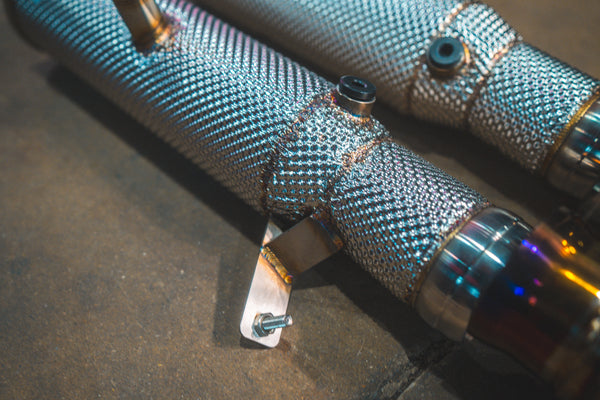 McLaren Artura Free Flow Downpipes