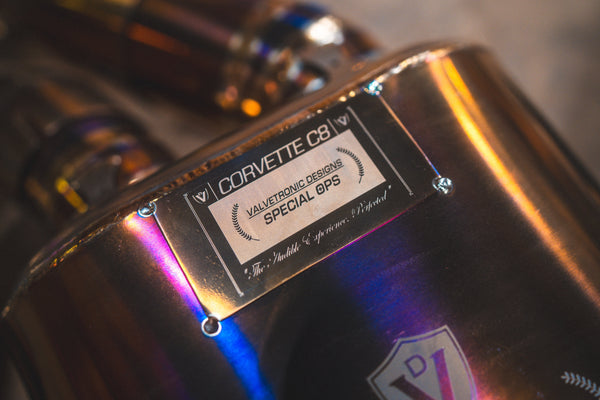 Valvetronics Chevrolet Corvette C8 Valved Sport Exhaust System