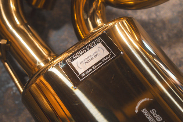 Nissan 370Z Valved Sport Exhaust System