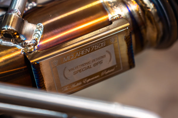 Mclaren 750S F1 Race Exhaust System