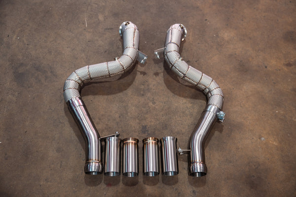 Mercedes Benz W222 S63 Valved Sport Exhaust System
