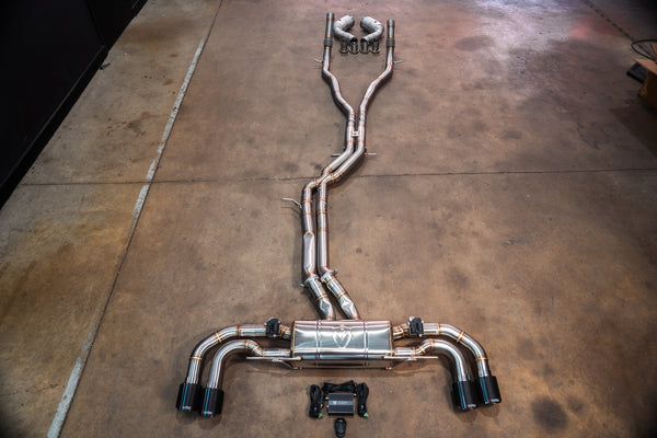 Valved Sport Exhaust System for Porsche 9Y0 Cayenne