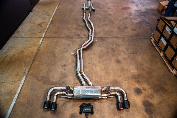 Valved Sport Exhaust System for Porsche 9Y0 Cayenne
