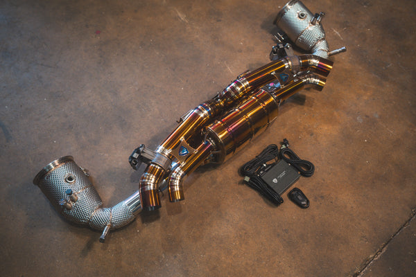 Valvetronic Valved Sport Exhaust System for Porsche 992 Carrera / Turbo