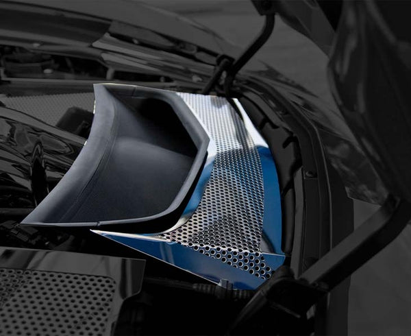 2014-2019 Corvette Z06/Z51/C7 Stingray - Vent Tube Cover | Stainless Steel,