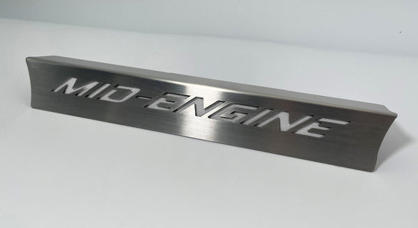 2020+ C8 Coupe Corvette Lower Rear Window Accent Mid-Engine Style Carbon Fiber | Choose Color