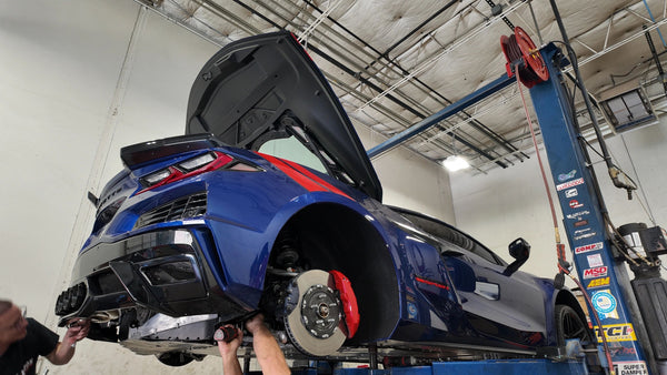C8 GRAND SPORT – Side To Center Conversion Package - STEALTH (NPP-Valve) – (Rear Valance Bezel Included)