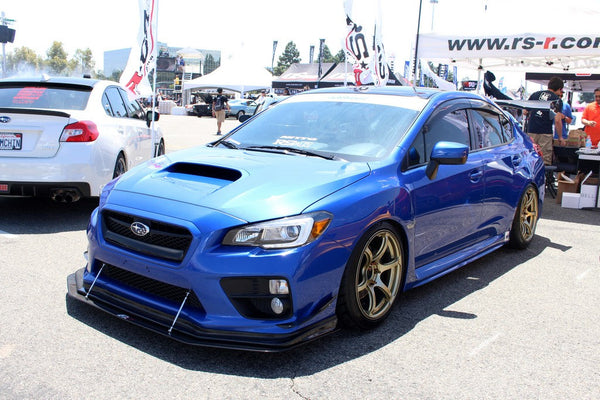 Subaru WRX/STI Carbon Fiber Wind Splitter w/ Rods 2015-2017 (APR Performance Lip)