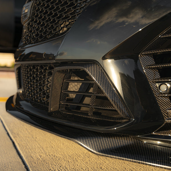 2022-2025 Cadillac CT5-V Blackwing Gloss Carbon Fiber Front Chin Splitter